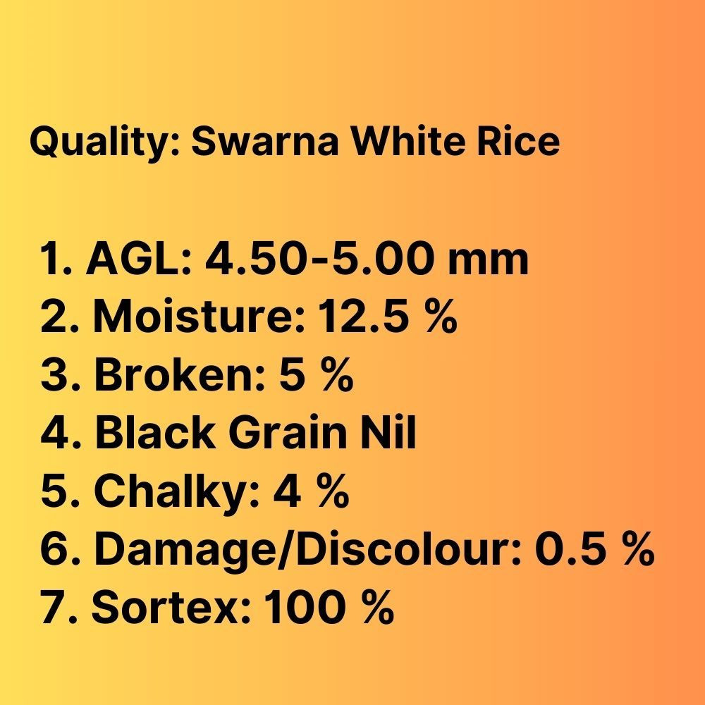 Swarna White Rice