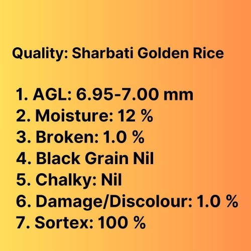 Sharbati Golden Sella Rice